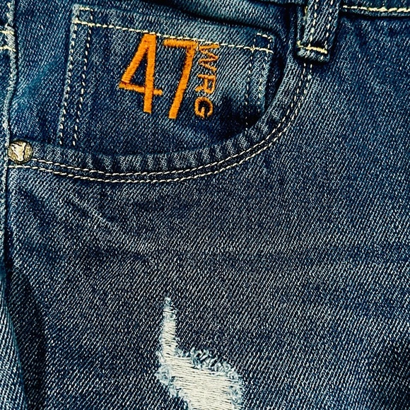 👖🤠 WRANGLER 90s Rodeo Sports Jeans | RARE COLLECTIBLE Factory Flipped Logo | 28 - Picture 4 of 10